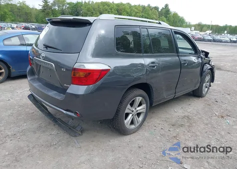 2008 Toyota Highlander Sport from USA, damaged, VIN JTEES43A982001428